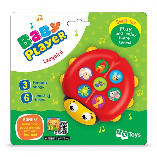 AZ Toys - Lady bird - baby player