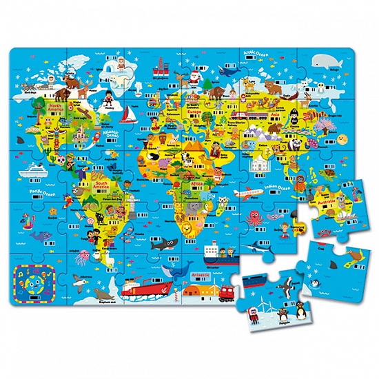 MAXI puzzles   World Map